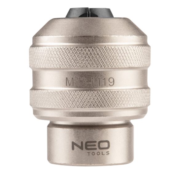 NEO TOOLS Befogóadapter menetfúrókhoz, 1/2", M3-M19 12-907