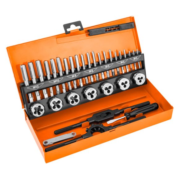 NEO TOOLS Menetkészítő készlet, M3-M12, HSS, 32db 12-915
