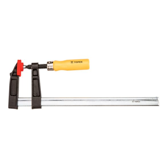 TOPEX Gyorsszorító, csavaros, 80x299mm 12A120