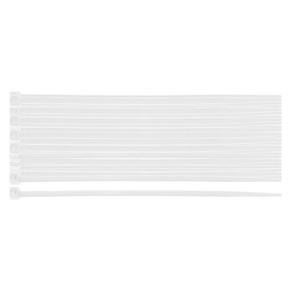 NEO TOOLS Kábelkötegelő, gyorskötöző, EXTREME, UV álló, fehér, 2,5x80mm, 100db/cs 01-646