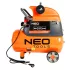 NEO TOOLS Kompresszor, 50L, olajkenésű, 169L/perc 3 év garanciával 12K024