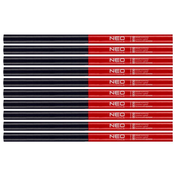 NEO TOOLS Ácsceruza kétszínű, piros-kék, 12db 13-805