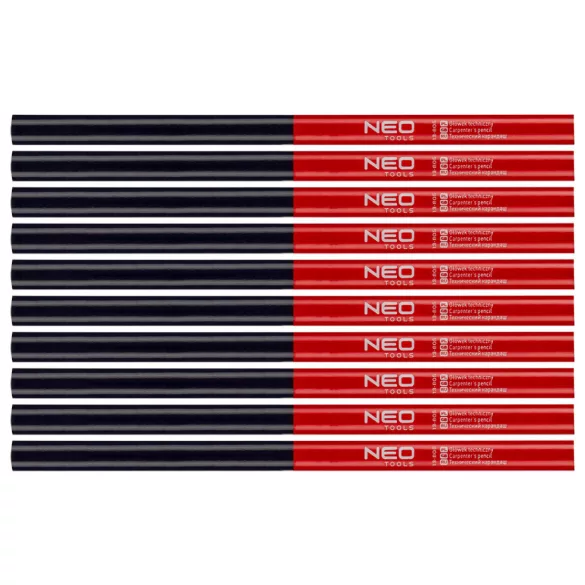 NEO TOOLS Ácsceruza kétszínű, piros-kék, 12db 13-805