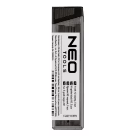   NEO TOOLS Ácsceruza betét fekete H2, 5db, 13-810-hez, 13-815-höz 13-822