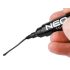 NEO TOOLS Jelölőfilc, vízálló olajalapú festékkel, fekete, vastag hegyű, Rendelési egység: 20db 13-858