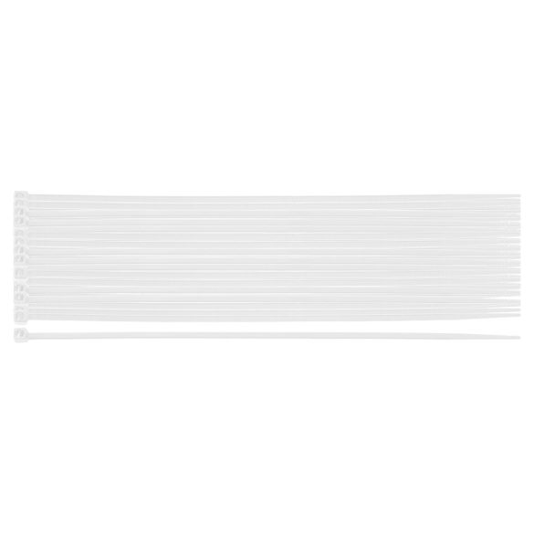 NEO TOOLS Kábelkötegelő, gyorskötöző, EXTREME, UV álló, fehér, 2,5x200mm, 100db/cs 01-650