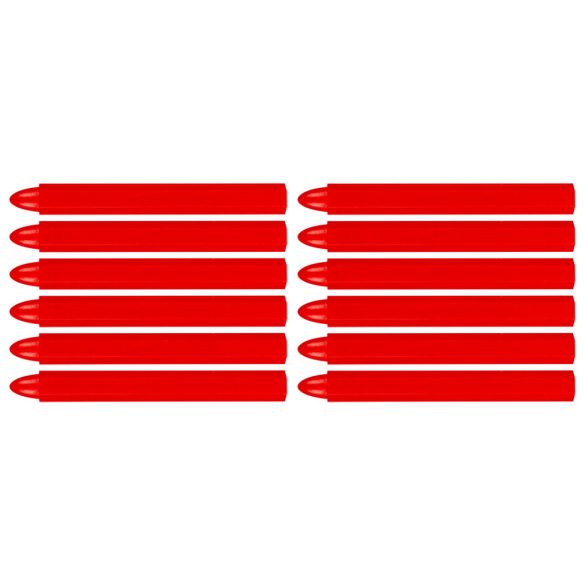 NEO TOOLS Jelölőkréta készlet, 12db, piros 13-963