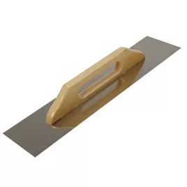   TOPEX Acél simító, rozsdamentes 580x130mm, fa markolat 13A249