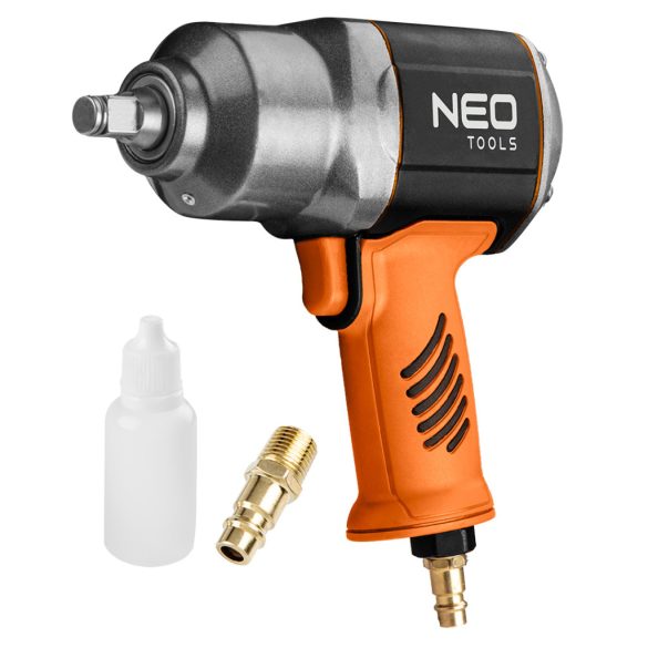 NEO TOOLS Pneumatikus ütvecsavarozó, 1/2", 1300Nm 2 év garanciával 14-002