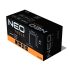 NEO TOOLS Tűzőkapocs, horganyzott 80-as tipus, pneumatikus tűzőgéphez (14-572), GA21, 14mm, 4000db 14-614