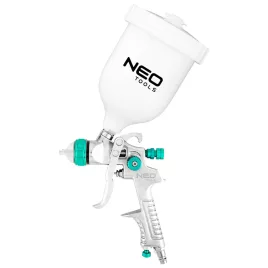   NEO TOOLS Pneumatikus festékszóró pisztoly, felső tartályos, 1,4mm - HVLP 2 év garanciával 14-700
