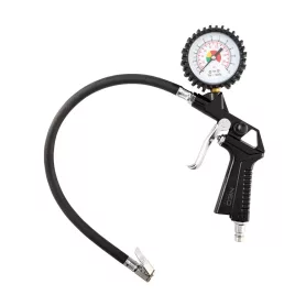   NEO TOOLS Pneumatikus kerékfúvó pisztoly, nyomásmérővel 63mm 14-714