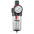 NEO TOOLS Pneumatikus víztelenítő szűrő 1/2", nyomásszabályzóval, fém 14-732