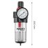NEO TOOLS Pneumatikus víztelenítő szűrő 1/2", nyomásszabályzóval, fém 14-732