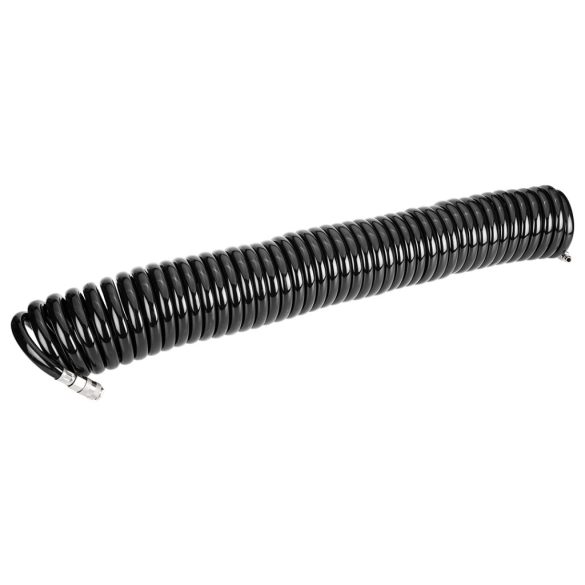 NEO TOOLS Pneumatikus spiráltömlő, 12x17mm x 15m, PU 14-802-1
