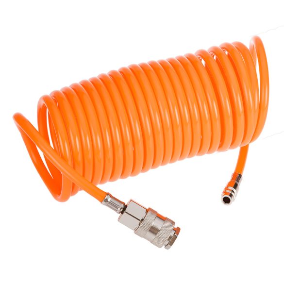 NEO TOOLS Pneumatikus spiráltömlő, 5,0x8mm x 5m, PE 14-808-1