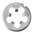 TOPEX Menetmetsző, 25x9mm M12 DIN 224 14A312