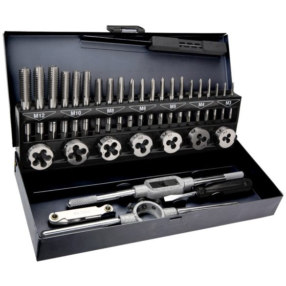 TOPEX MENETKÉSZÍTŐ készlet 32db, M3-12 14A426