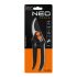 NEO TOOLS Metszőolló, mellévágó, max.15mm, teflon bevonat, állítható pengenyílás, 185mm 15-200