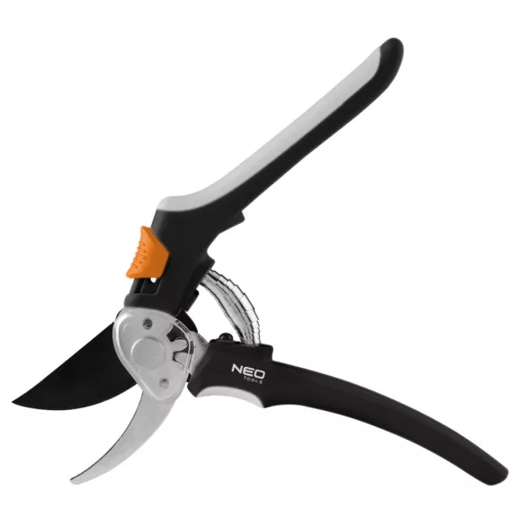 NEO TOOLS Metszőolló, mellévágó, áttételes, max.18mm, teflon bevonat, 200mm 15-204