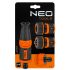 NEO TOOLS Öntözőfej csatlakozókkal 3/4", 4db 15-711
