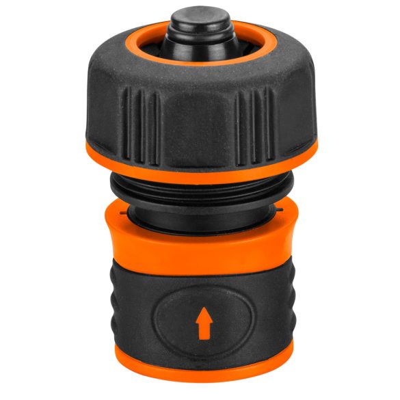 NEO TOOLS Tömlő gyorscsatlakozó 3/4", vízstoppos, kétkomponensű 15-723