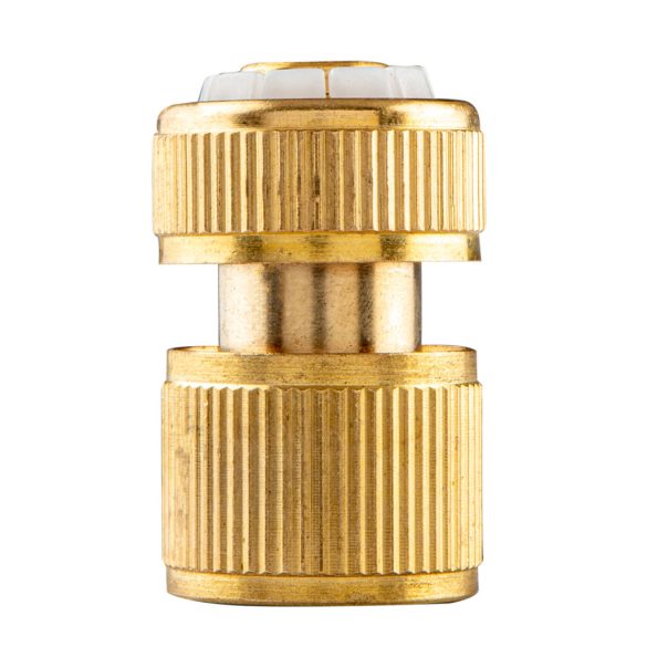 NEO TOOLS Tömlő gyorscsatlakozó 1/2", vízstoppos, réz 15-731