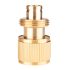 NEO TOOLS Tömlő gyorscsatlakozó 1/2", vízstoppos, réz 15-731