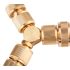 NEO TOOLS Tömlő gyorscsatlakozó 3/4", réz 15-732