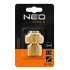 NEO TOOLS Tömlő gyorscsatlakozó 3/4", réz 15-732