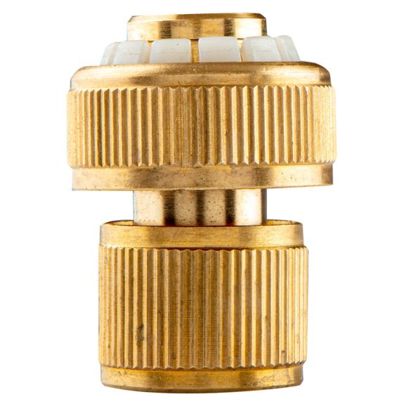 NEO TOOLS Tömlő gyorscsatlakozó 3/4", vízstoppos, réz 15-733