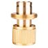 NEO TOOLS Tömlő gyorscsatlakozó 3/4", vízstoppos, réz 15-733