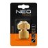 NEO TOOLS Tömlő gyorscsatlakozó 3/4", vízstoppos, réz 15-733