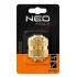 NEO TOOLS Tömlőtoldó csatlakozó 1/2", réz 15-736