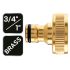 NEO TOOLS Csapcsatlakozó 3/4"- 1", réz 15-747