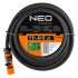NEO TOOLS Csepegtető tömlő 15m, 1/2", 8bar, állítható vízmennyiség 15-880