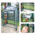 NEO TOOLS Növényház 69 x 49 x 95cm, PVC fólia, fémszerkezet 15-900