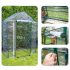 NEO TOOLS Növényház 143 x 73 x 195cm, PVC fólia, fémszerkezet 15-902
