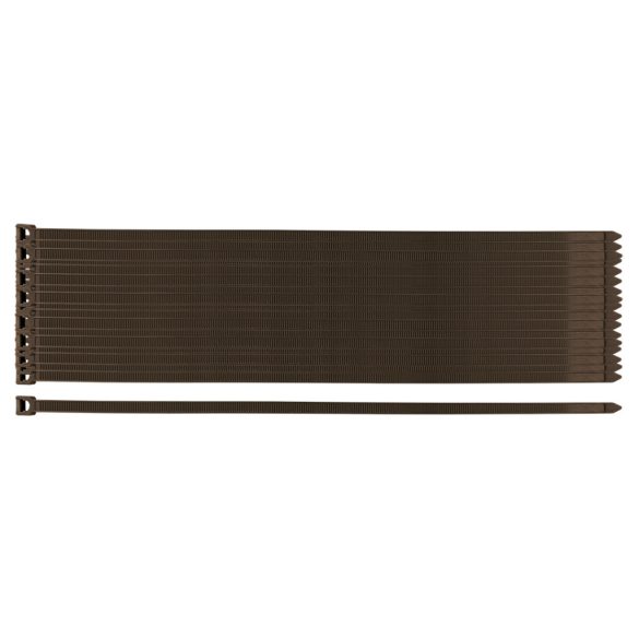 NEO TOOLS Kerti kötegelő, gyorskötöző 7,6x380mm, 50db, barna 15-970