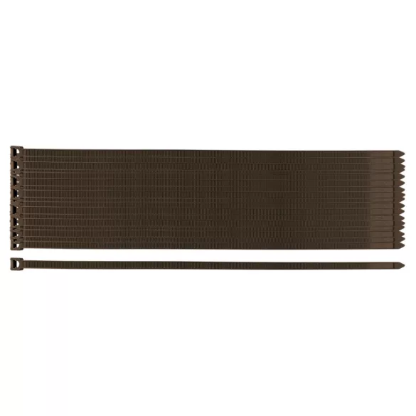 NEO TOOLS Kerti kötegelő, gyorskötöző 7,6x380mm, 50db, barna 15-970
