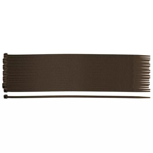 NEO TOOLS Kerti kötegelő, gyorskötöző 4,8x300mm, 50db, barna 15-972