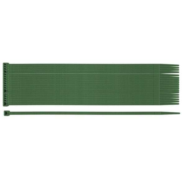 NEO TOOLS Kerti kötegelő, gyorskötöző 3,6x200mm, 50db, zöld 15-975