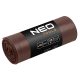NEO TOOLS Szemeteszsák 120l, 70x110cm, barna, erősített, vastagság:35mic, 10db 15-994