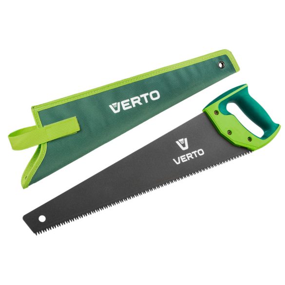 VERTO Kézifűrész 450mm, teflon bevonat, védőtokkal 15G102