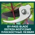 VERTO Metszőolló, mellévágó, 185mm, penge:42mm, vágókap.: 10mm, teflon bevonat 15G200