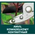 VERTO Metszőolló, rávágó, 190mm, penge:41mm, vágókap.: 10mm, teflon bevonat 15G201