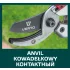 VERTO Metszőolló, rávágó, aluminium, max18mm, teflon bevonat 15G207