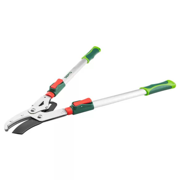 VERTO Ágvágó, rávágó, áttételes, alumínium nyél, teleszkópos, 670 - 970mm, vágókap.: 45mm 15G259