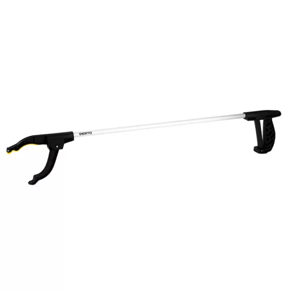 VERTO Szemétfelszedő csipesz, rugós, forgófejes, 76cm 15G459