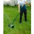 VERTO Fűszellőztető, gyepszellőztető, kézi, 27 tüske, 15 cm dobátmérő 15G539